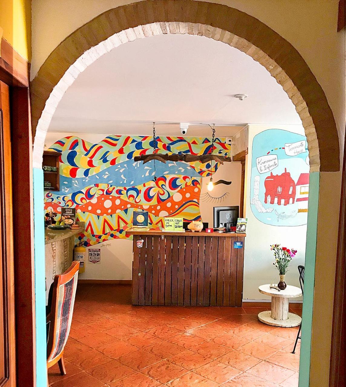 Hostal Xue Villa de Leyva Eksteriør bilde